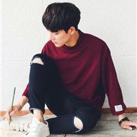 90后男生头像帅气阳光侧脸