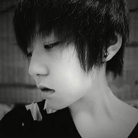 男生黑白风格拉风头像
