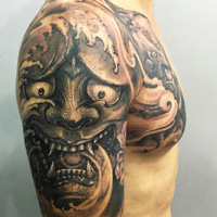 霸气男生纹身头像