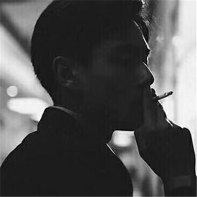 快手头像男生霸气社会抽烟