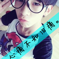 黑白帅气的男生带字qq头像
