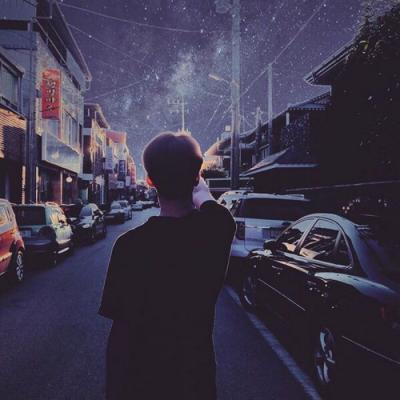 热门伤感帅气的男生背影头像
