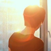 男生头像背影帅气阳光