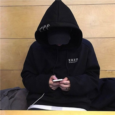 个性男生抽烟霸气头像图片