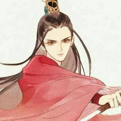 卡通动漫男生头像古风唯美意境