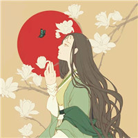 古风手绘美女头像