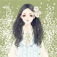 好看手绘卡通女孩头像