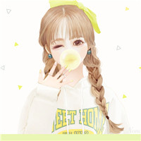 小清彩绘韩国插画女生头像图片35P