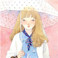 小清彩绘韩国插画女生头像图片35P