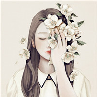小清彩绘韩国插画女生头像图片35P