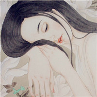 小清彩绘韩国插画女生头像图片35P