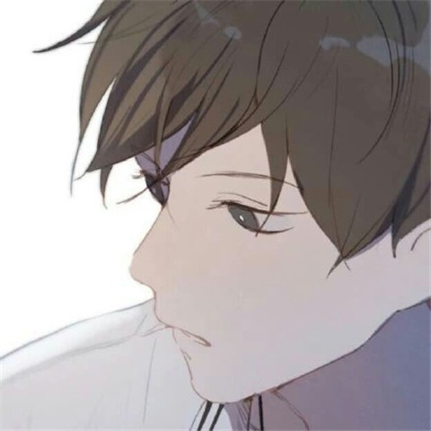 480x480快手头像男生霸气动漫侧脸
