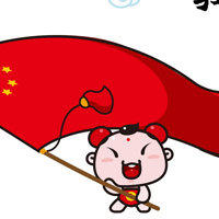 招财童子卡通头像图片