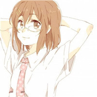 戴眼镜卡通头像女生