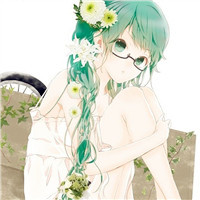 戴眼镜卡通头像女生