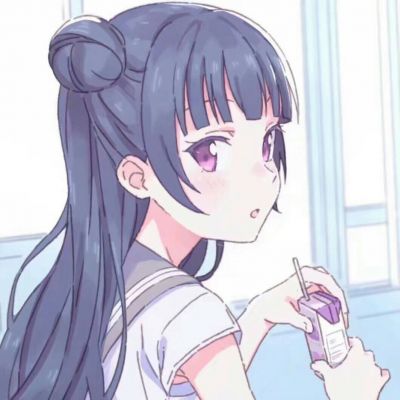 二次元卡通少女头像唯美最新