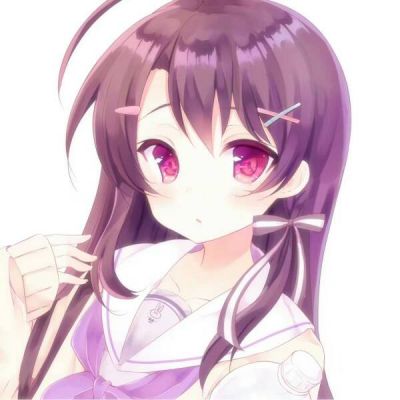 二次元卡通少女头像唯美最新
