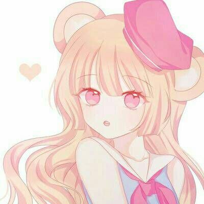 二次元卡通少女头像唯美最新