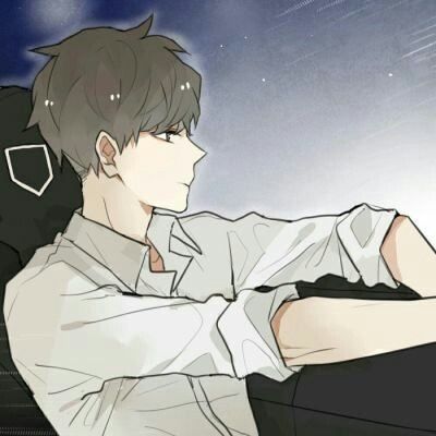 卡通头像男生帅气素描高清图片