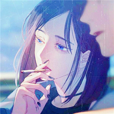 动漫女生头像元气满满的