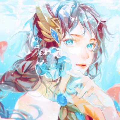 动漫卡通头像女生唯美浪漫高清图片