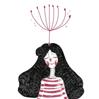 个性艺术设计插画头像图片