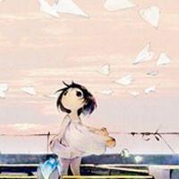 萌萌哒卡通情侣头像一男一女分开的两张