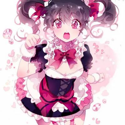 卡通二次元少女头像唯美高清