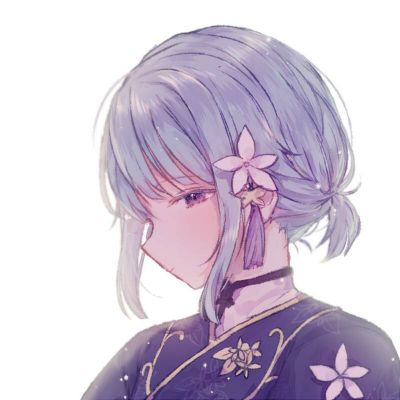 卡通二次元少女头像唯美高清