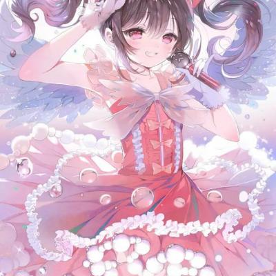 卡通二次元少女头像唯美高清