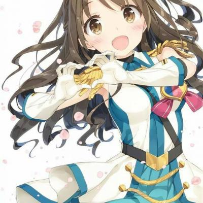 卡通二次元少女头像唯美高清