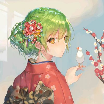 卡通二次元少女头像唯美高清