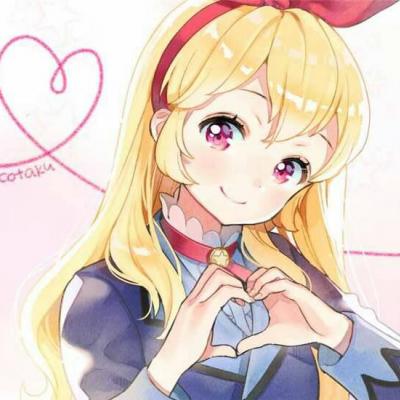 卡通二次元少女头像唯美高清