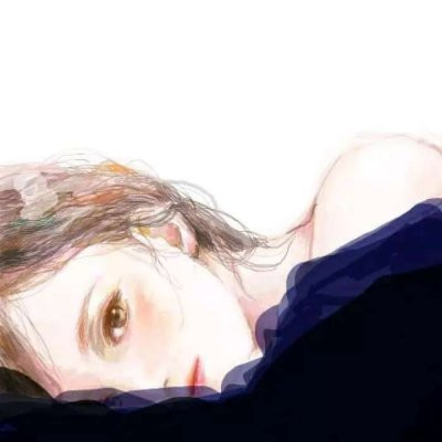 微信手绘头像女生简约气质