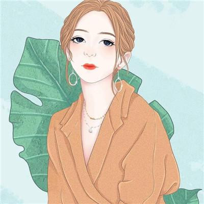 微信手绘头像女生简约气质