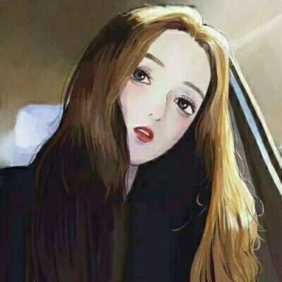 微信手绘头像女生简约气质