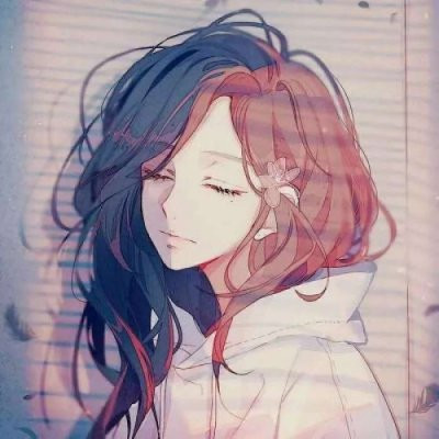 微信手绘头像女生简约气质