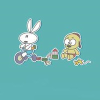 功夫兔与菜包狗头像