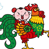 招财童子QQ头像图片