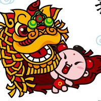 招财童子QQ头像图片