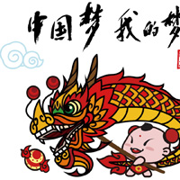 招财童子QQ头像图片