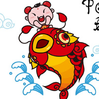 招财童子QQ头像图片