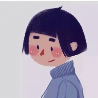 小清新头像卡通简约女
