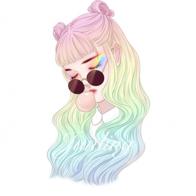 特别好看的手绘女生头像