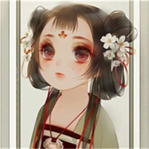 手绘小萝莉头像女生