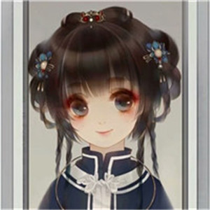 手绘小萝莉头像女生