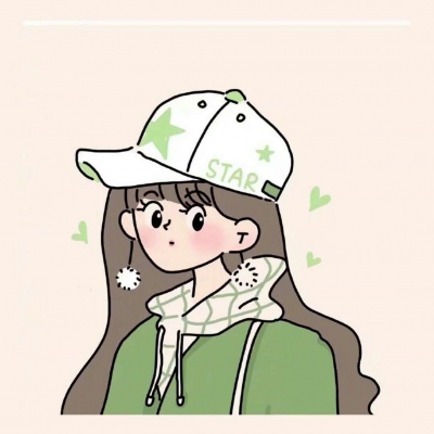 手绘可爱女孩头像