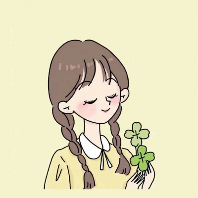 手绘可爱女孩头像