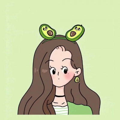 手绘可爱女孩头像
