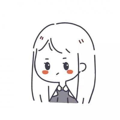 手绘情侣头像一对两张